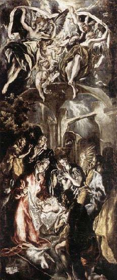 GRECO, El Adoration of the Shepherds china oil painting image